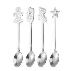 Christmas Tableware Spoon Set 4pcs