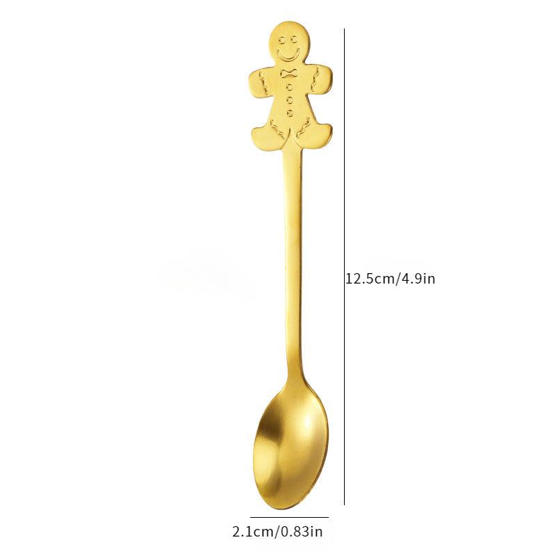 Christmas Tableware Spoon Set 4pcs