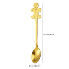 Christmas Tableware Spoon Set 4pcs