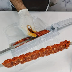 Single Row Kebab Maker BBQ Meat Skewer Machine