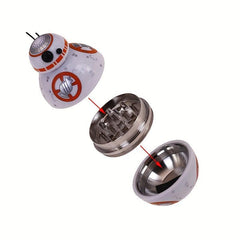 Metal Spice Grinder with Mini Scraper for Efficient Spice Crushing
