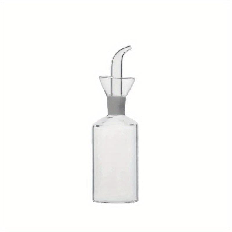 Transparent Olive Oil Vinegar Bottle Kitchen Dispenser