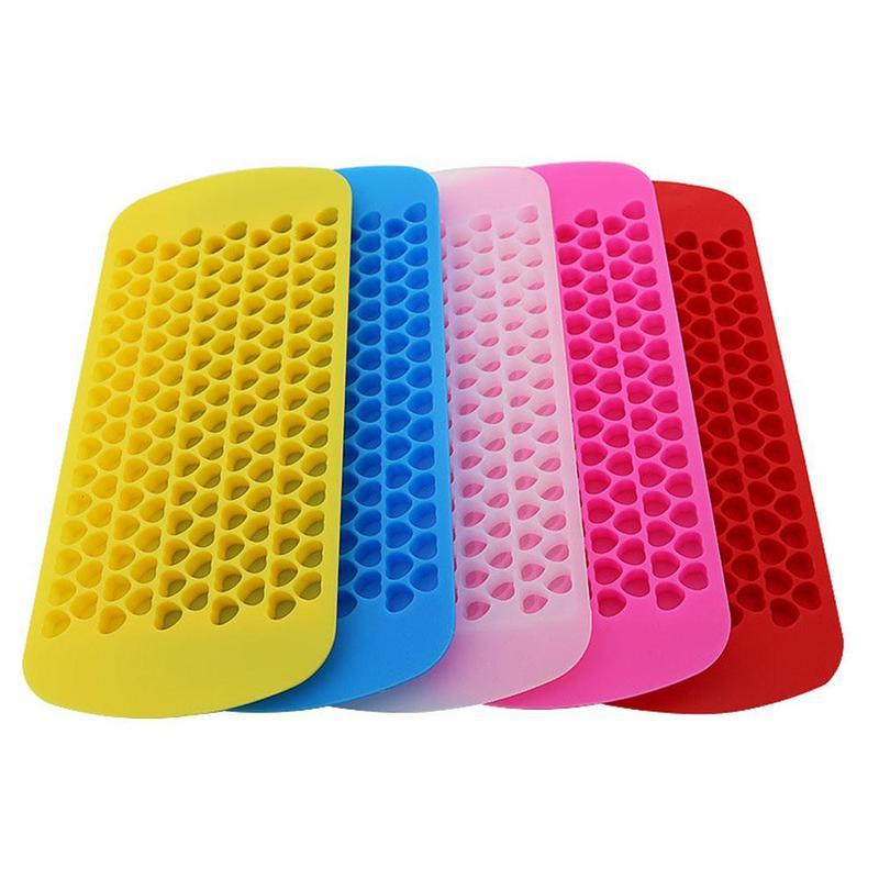 Heart Shaped Silicone Ice Cube Tray Chocolate Mold