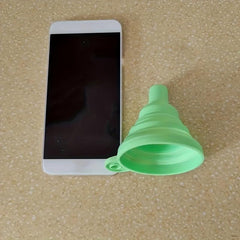 Mini Silicone Funnel for Bottles Liquid Jam Beans Automotive Flask