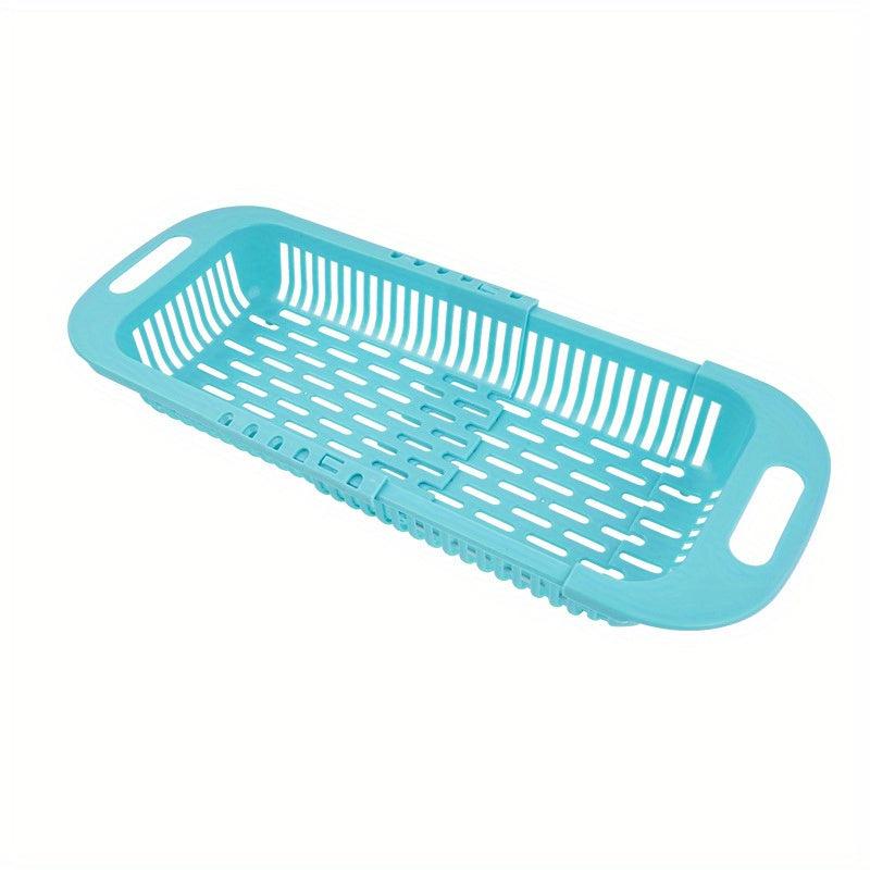 Adjustable Sink Rack Multifunctional Colander for Vegetable Washing