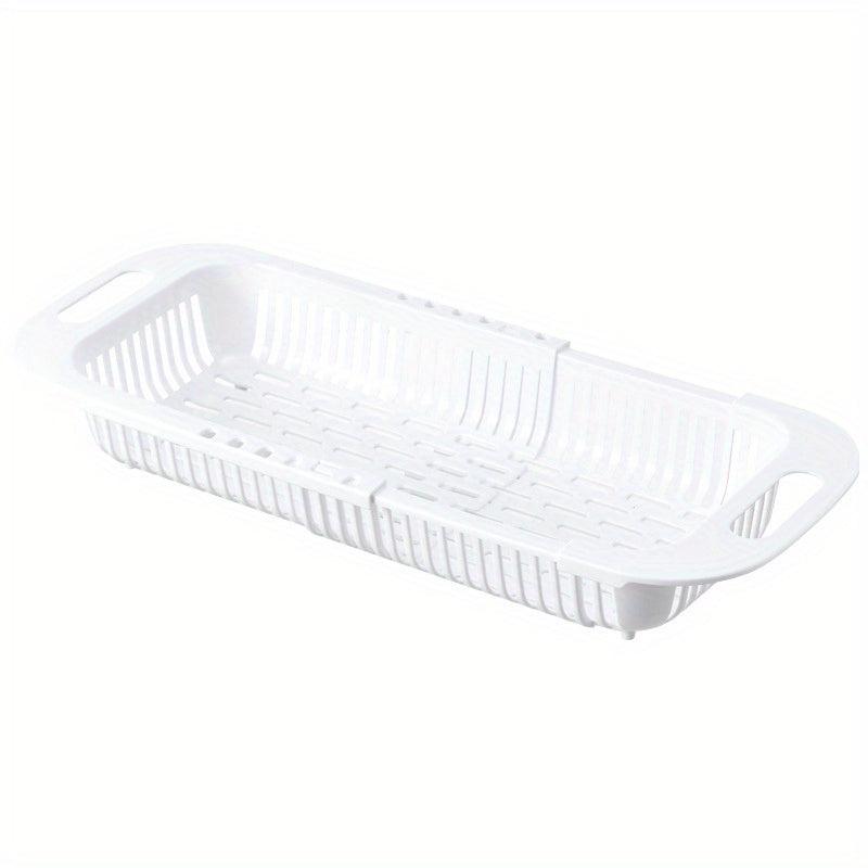 Adjustable Sink Rack Multifunctional Colander for Vegetable Washing