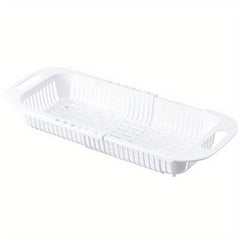 Adjustable Sink Rack Multifunctional Colander for Vegetable Washing