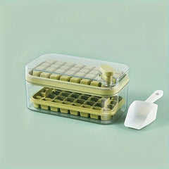 Easy Release Double Layer Ice Box with Ice Grid