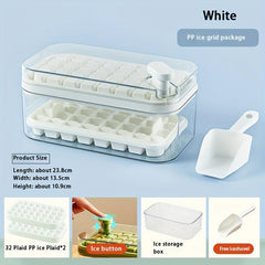 Easy Release Double Layer Ice Box with Ice Grid
