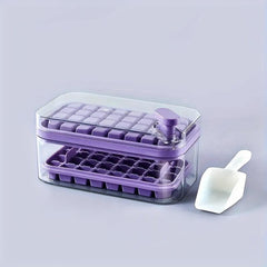 Easy Release Double Layer Ice Box with Ice Grid