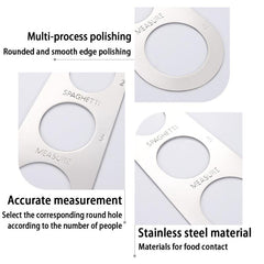 1pc Stainless Steel Spaghetti Measurer Kitchen Tool