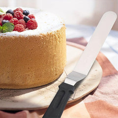3pcs Set Stainless Steel Offset Cake Spatula