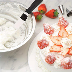 3pcs Set Stainless Steel Offset Cake Spatula