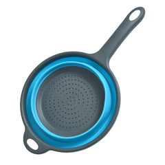 Foldable Silicone Colander for Fruits & Vegetables in Kitchen
