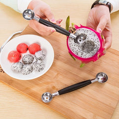 1pc Stainless Steel Ice Cream Fruit Digging Ball Scooper
