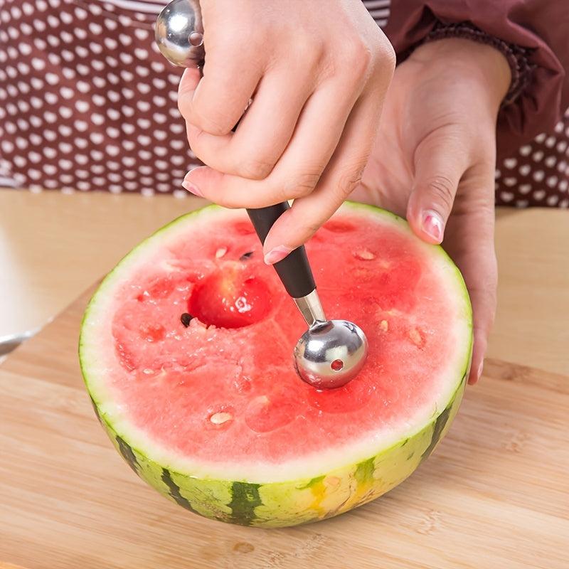 1pc Stainless Steel Ice Cream Fruit Digging Ball Scooper