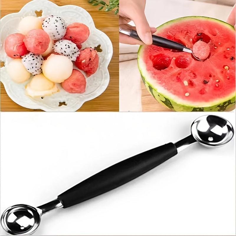 1pc Stainless Steel Ice Cream Fruit Digging Ball Scooper