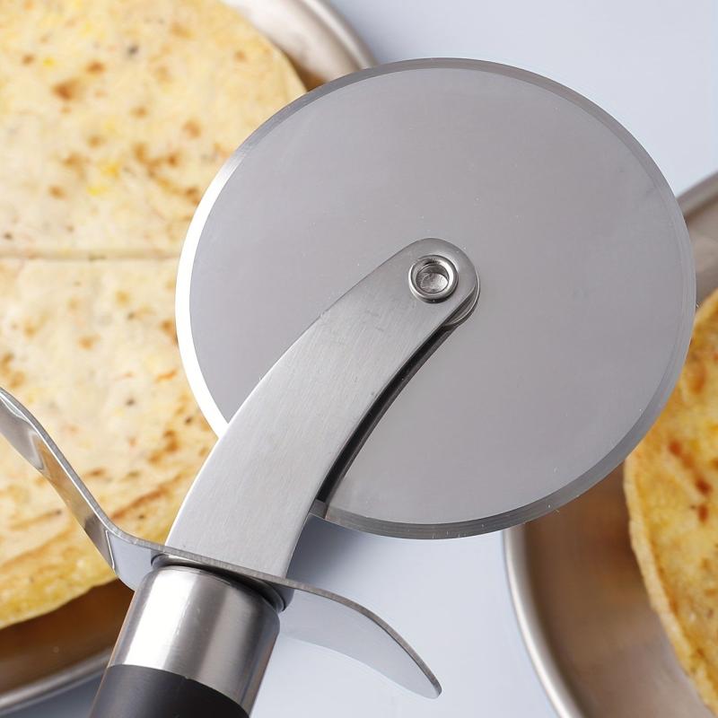 Pizza Cutter Wheel Stainless Steel Handle Cake Pie Pastry Cutter