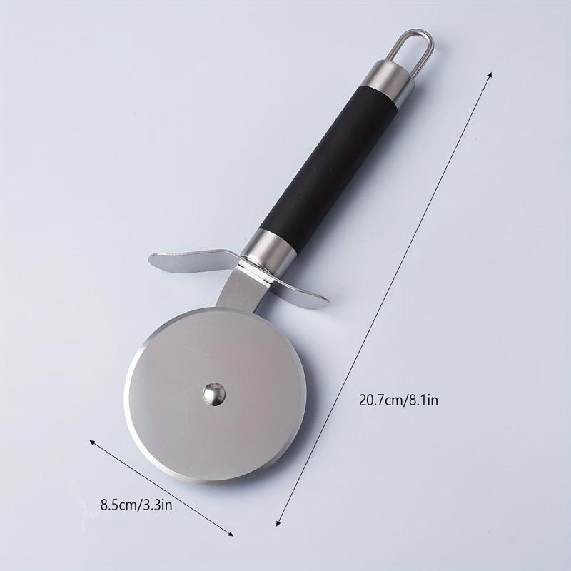 Pizza Cutter Wheel Stainless Steel Handle Cake Pie Pastry Cutter