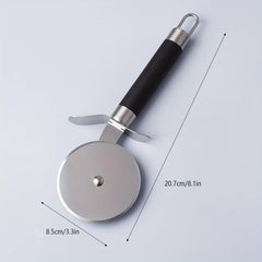 Pizza Cutter Wheel Stainless Steel Handle Cake Pie Pastry Cutter