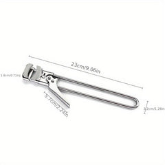 Stainless Steel Jar Opener - Easy Twist Lid Tightener for Weak Hands
