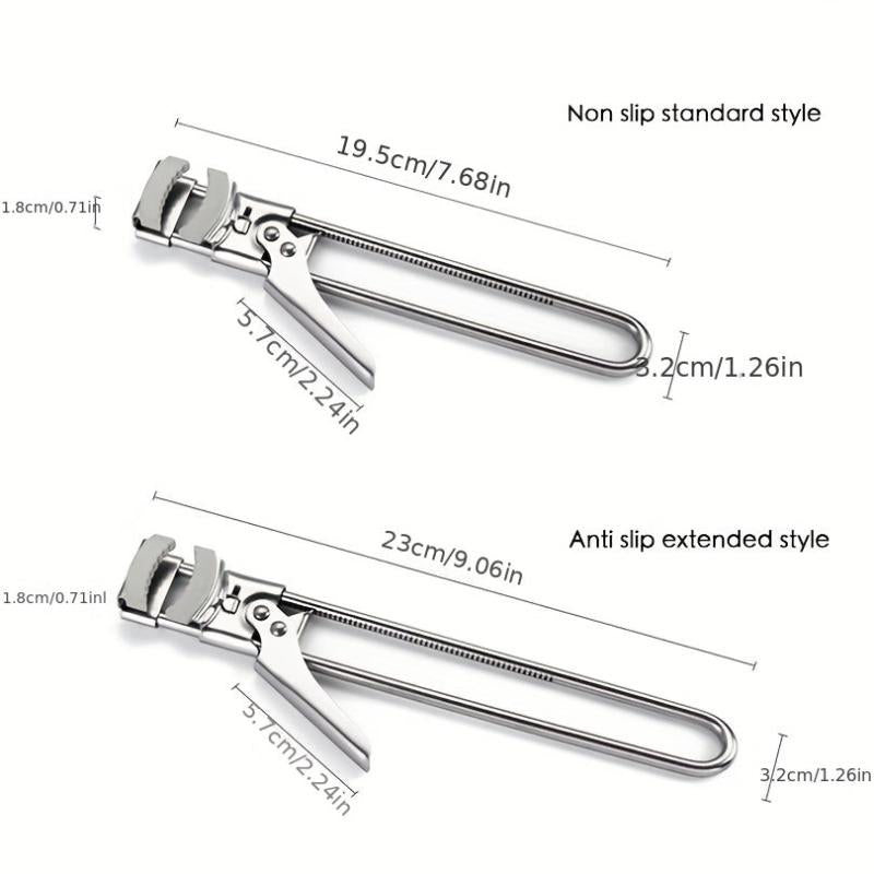 Stainless Steel Jar Opener - Easy Twist Lid Tightener for Weak Hands