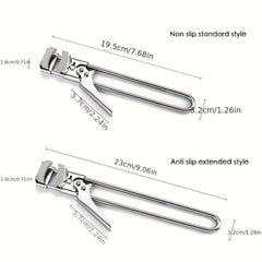 Stainless Steel Jar Opener - Easy Twist Lid Tightener for Weak Hands