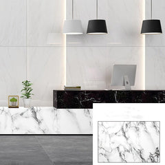 Marble Pattern Self Adhesive Peel & Stick Wallpaper for Kitchen