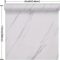 Marble Pattern Self Adhesive Peel & Stick Wallpaper for Kitchen