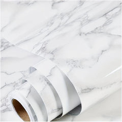Marble Pattern Self Adhesive Peel & Stick Wallpaper for Kitchen