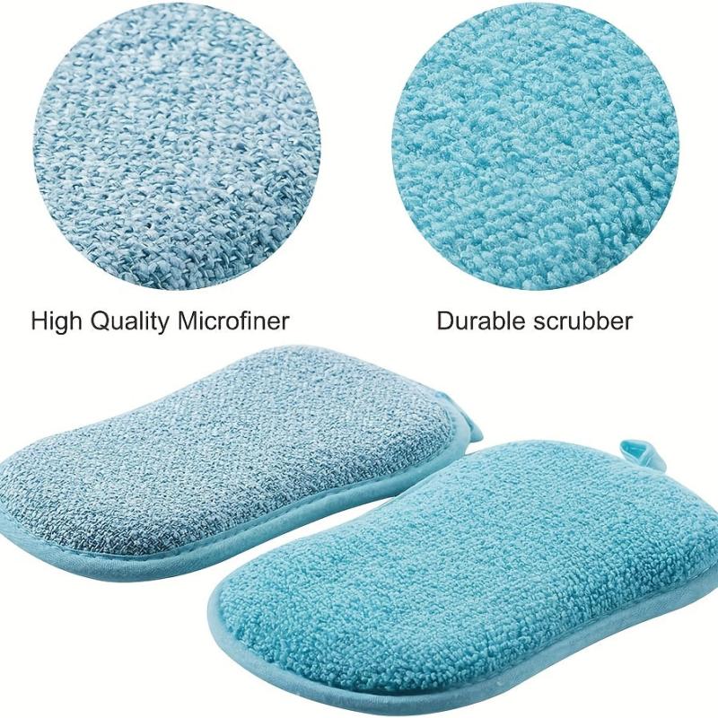 5PCS Dish Cloths Sponge Loop Cleaning Sponge Pans Pots Dishwasher