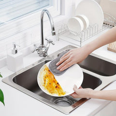 5PCS Dish Cloths Sponge Loop Cleaning Sponge Pans Pots Dishwasher