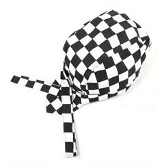 Adjustable Streamer Pirate Chef Hat for Men Women