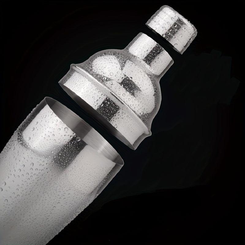 Stainless Steel Cocktail Shaker 750ml with Strainer for Home and Bar