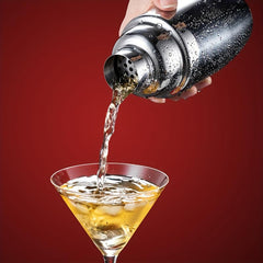 Stainless Steel Cocktail Shaker 750ml with Strainer for Home and Bar