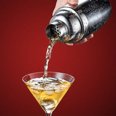 Stainless Steel Cocktail Shaker 750ml with Strainer for Home and Bar
