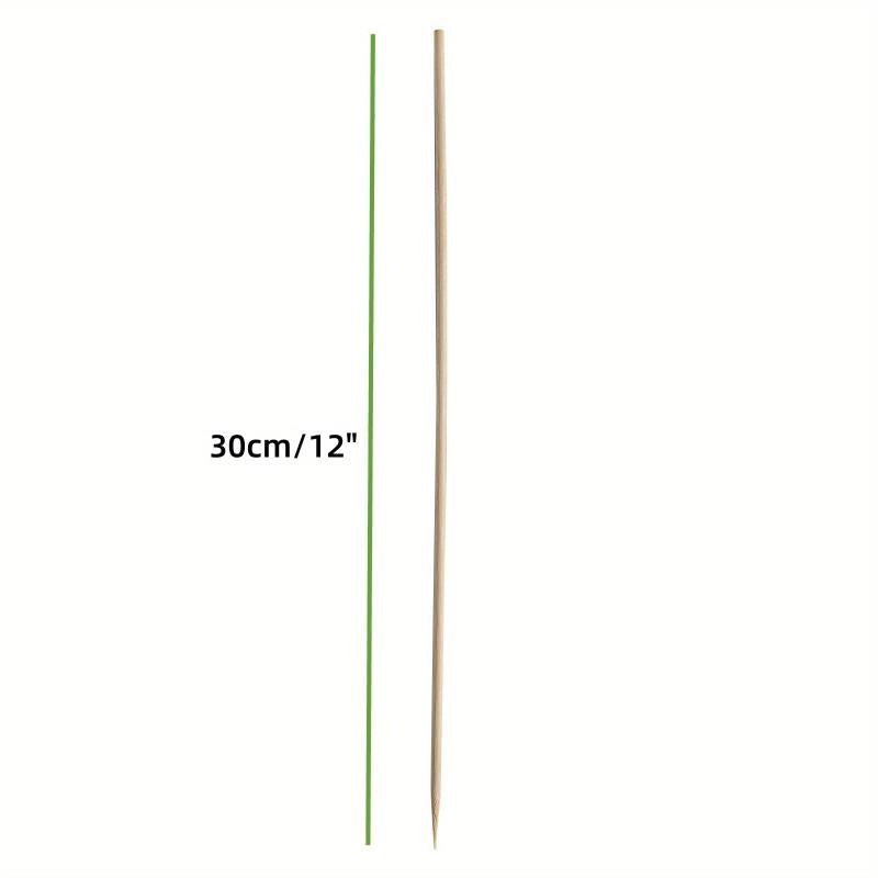 100pcs Disposable BBQ Bamboo Skewers Natural Bamboo Skewers 25 30 35