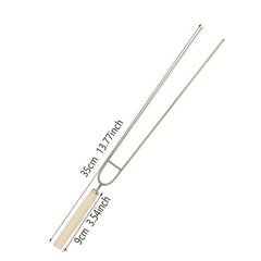 Stainless Steel U-shaped BBQ Skewers for Grilling