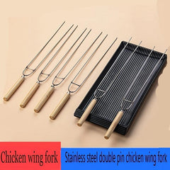 Stainless Steel U-shaped BBQ Skewers for Grilling