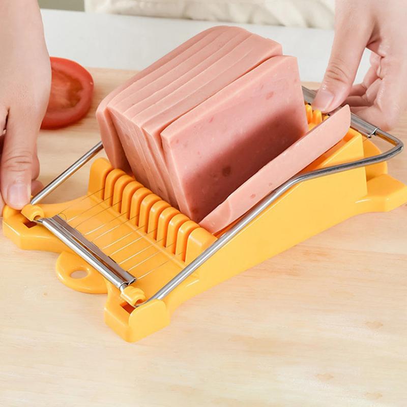 1pc Lunch Meat Ham Slicer Egg Slicer Banana Slicer Ham Cutter