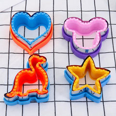Stainless Steel Sandwich Cutter and Sealers + Cookie Molds