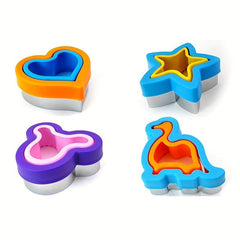 Stainless Steel Sandwich Cutter and Sealers + Cookie Molds