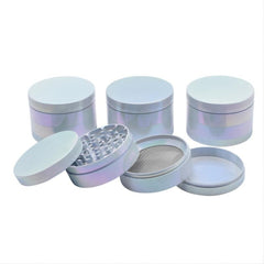 4-Layer Metal Spice Grinder Kitchen Gadget