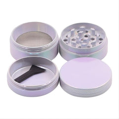 4-Layer Metal Spice Grinder Kitchen Gadget