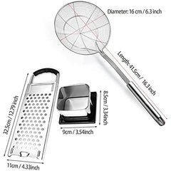 Stainless Steel Spaetzle Maker & Skimmer Spider Strainer