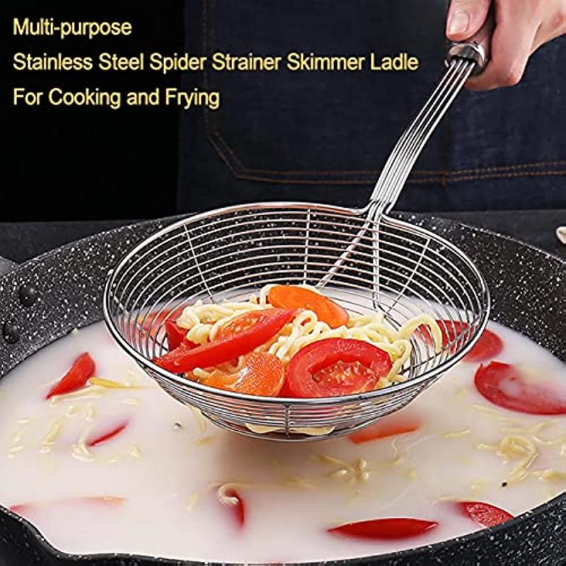 Stainless Steel Spaetzle Maker & Skimmer Spider Strainer