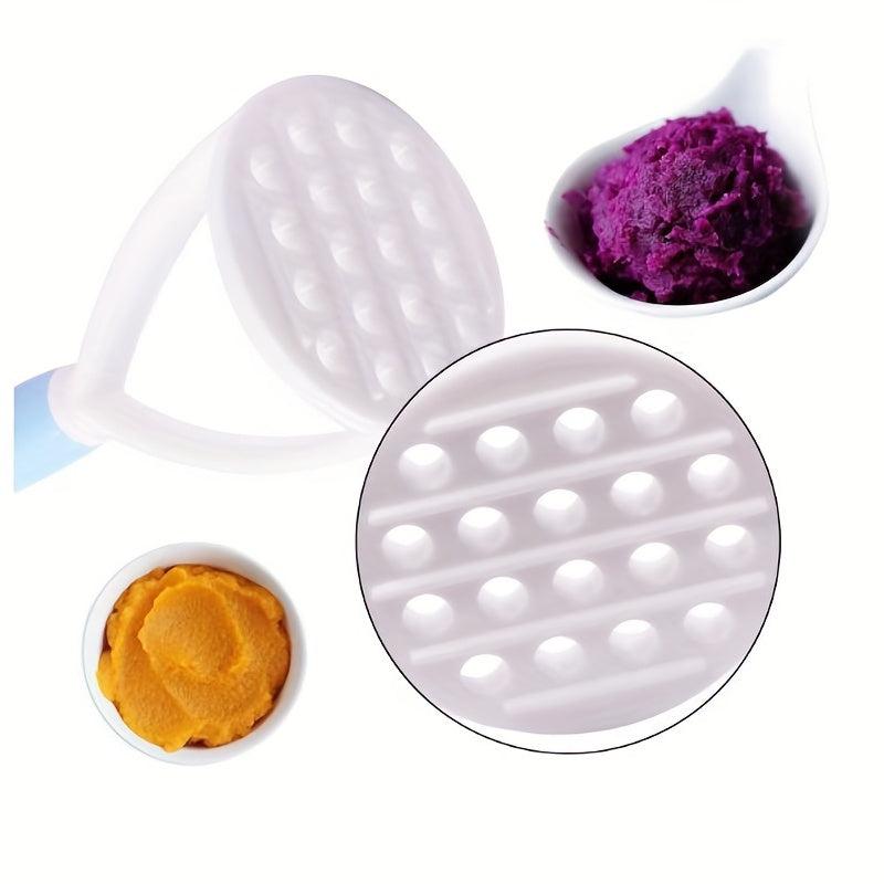 2pcs Plastic Potato Masher Non Slip Handle Vegetable Crusher