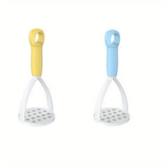2pcs Plastic Potato Masher Non Slip Handle Vegetable Crusher