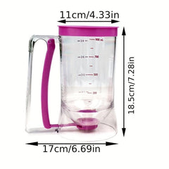 1pc Flour Dispenser Funnel Liquid Divider Cup Cake Special