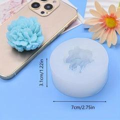 3D Flower Shape Chocolate Mold - Peony Frangipani Candy Mold
